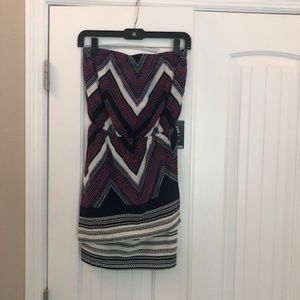 NWT Express Strapless Wrap Dress XS